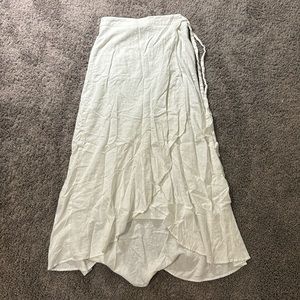 Versona midi linen skirt